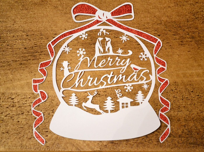 cut your own christmas paper cut