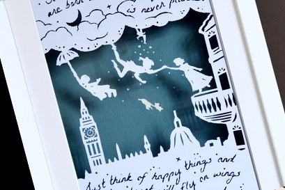 Peter Pan wall art