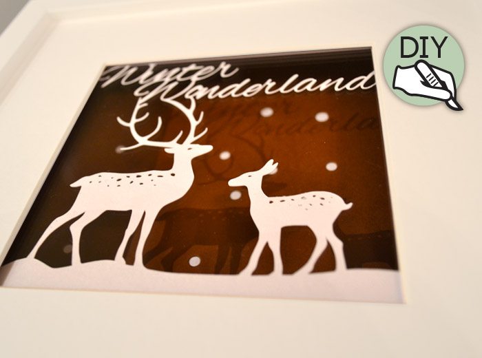 Christmas Reindeer diy template