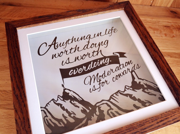 Anything in life worth doing phrase