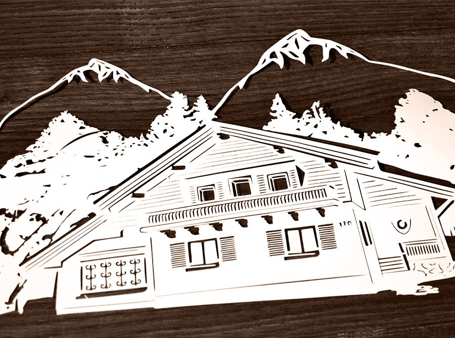 Bespoke house painting alternative