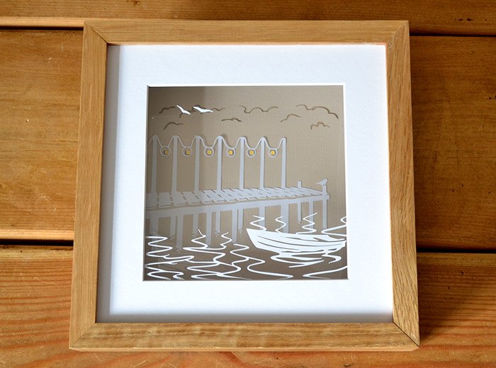 Dock of the bay art