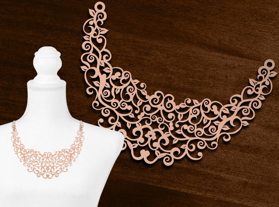 elegant wedding necklace