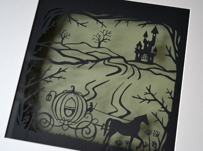 pumpkin & Carriage Papercut