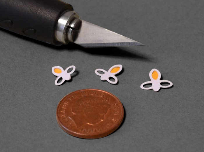 tiny papercutting detail