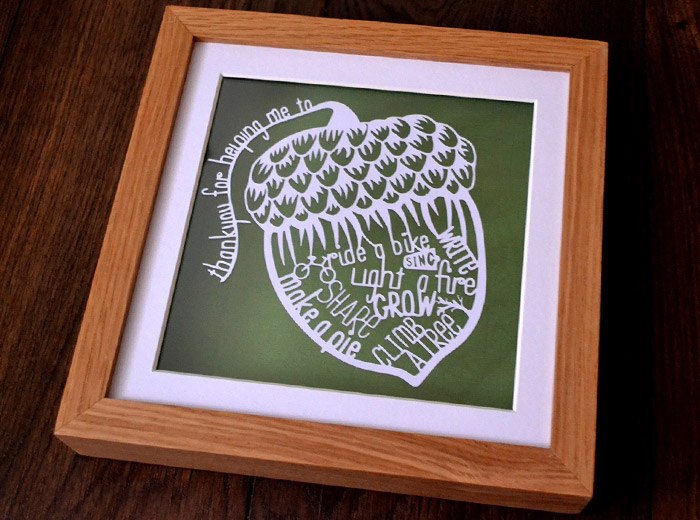 Acorn and typography