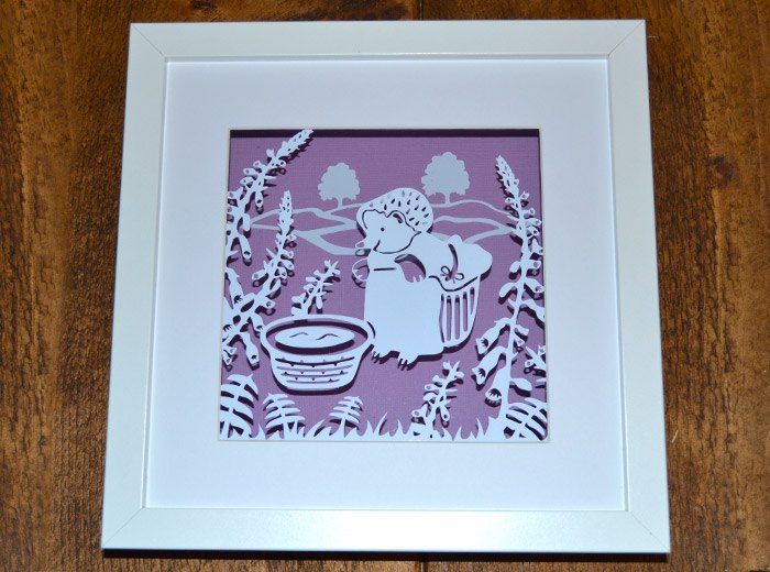 original Mrs Tiggy Winkle framed artwork
