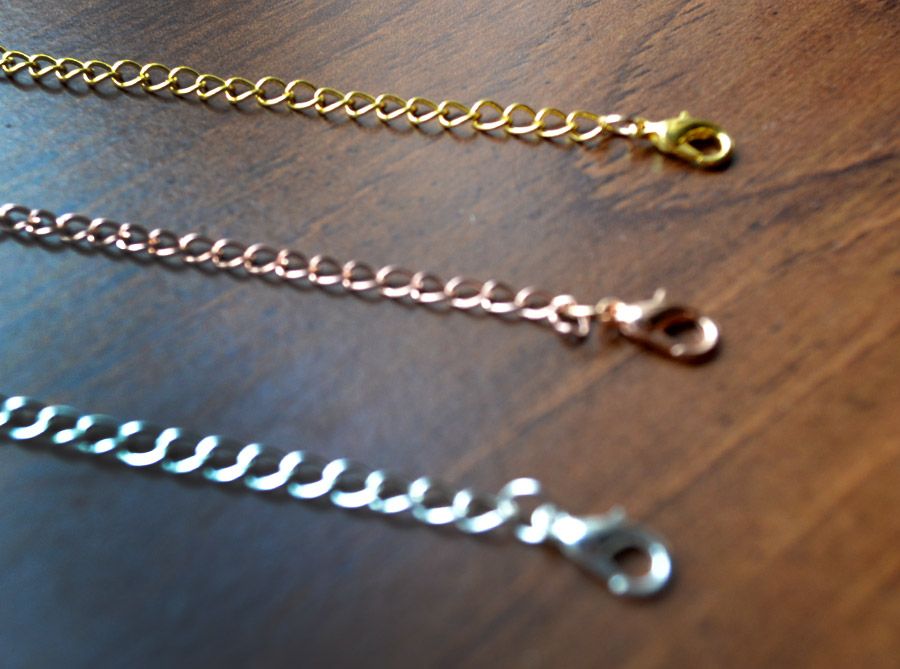 necklace chain colours
