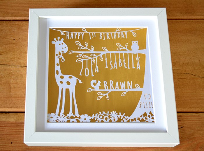 nursery papercut