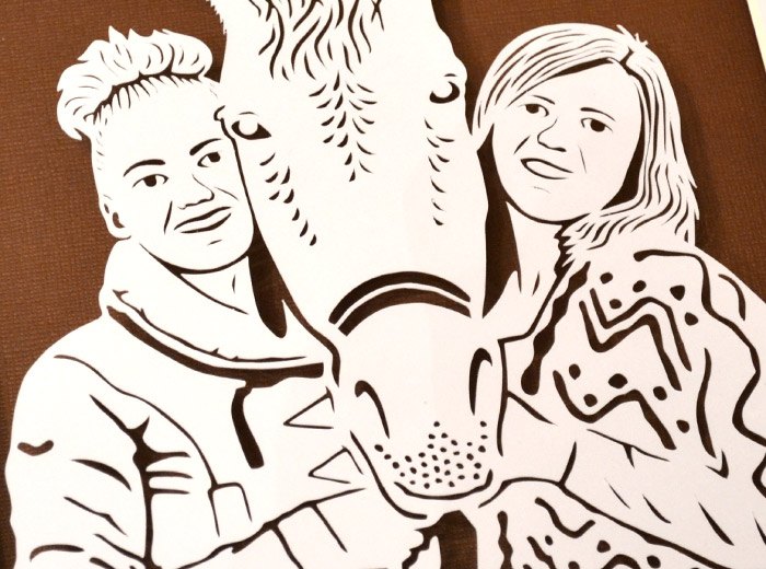 personalised bespoke horse art