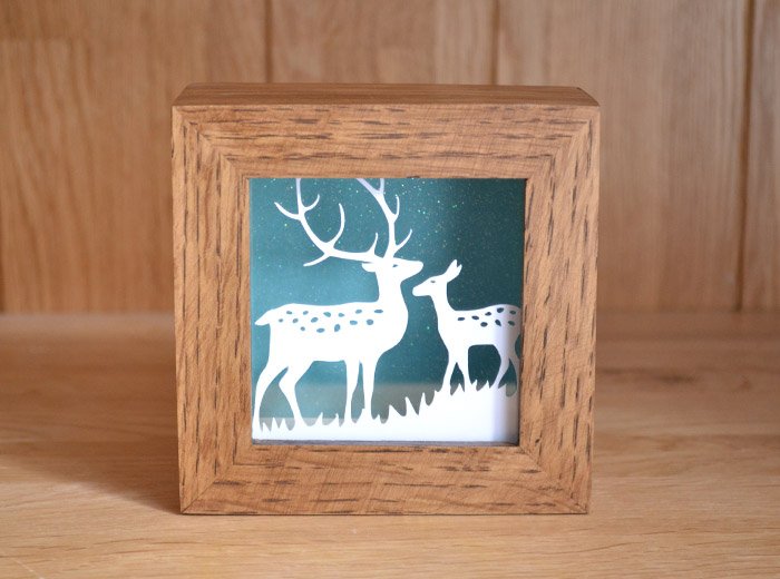 Reindeer Mini Paper cut