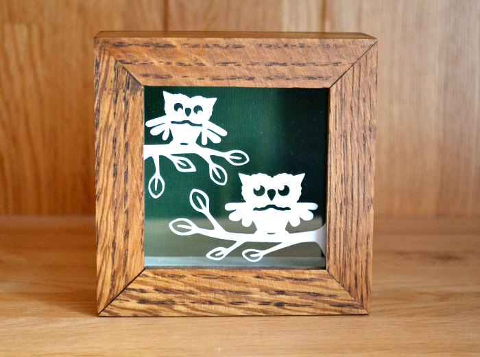 Owl Minature Papercut