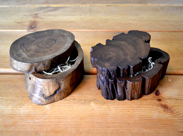 Bespoke Luxury natural wood containers