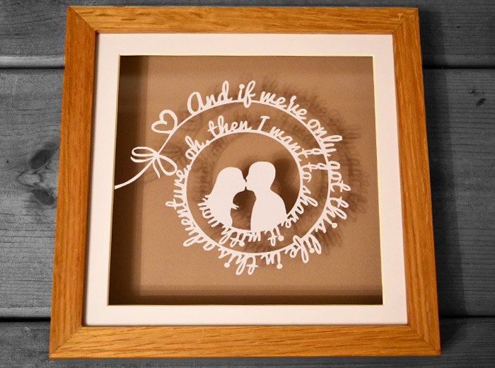 personalised wedding gift