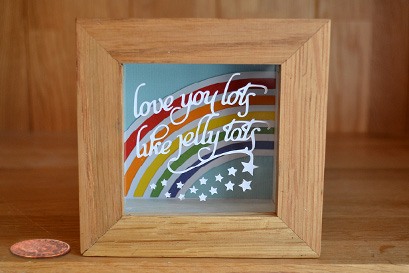 Sweet jellytots papercut